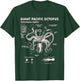 Octopus Lover Ocean Sea Animal Giant Pacific Octopus Anatomy T-Shirt - T-Shirt | Forest