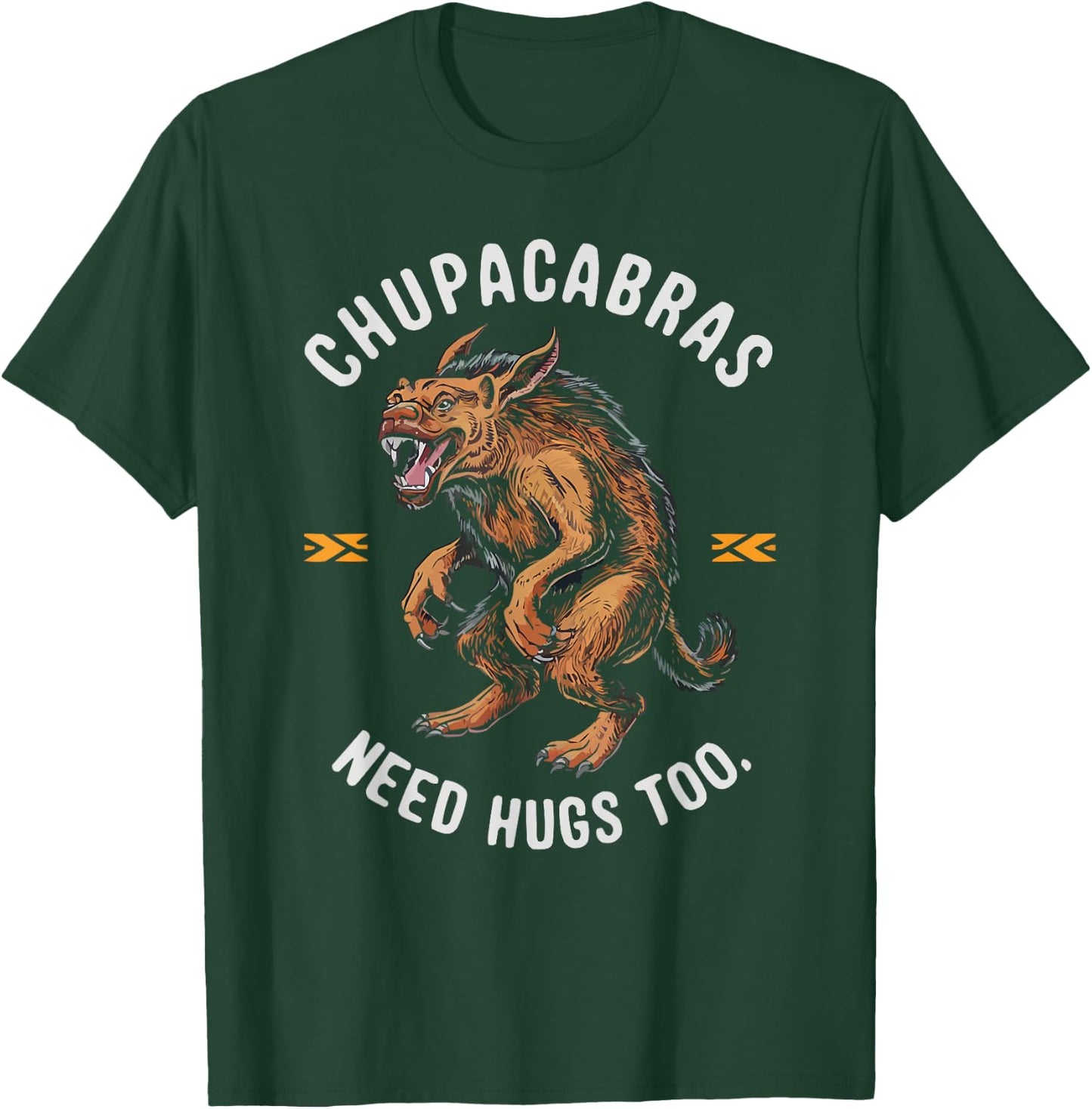 Chupacabra Legendary Creature Mythical Beast Cryptozoology T-Shirt - T-Shirt | Forest