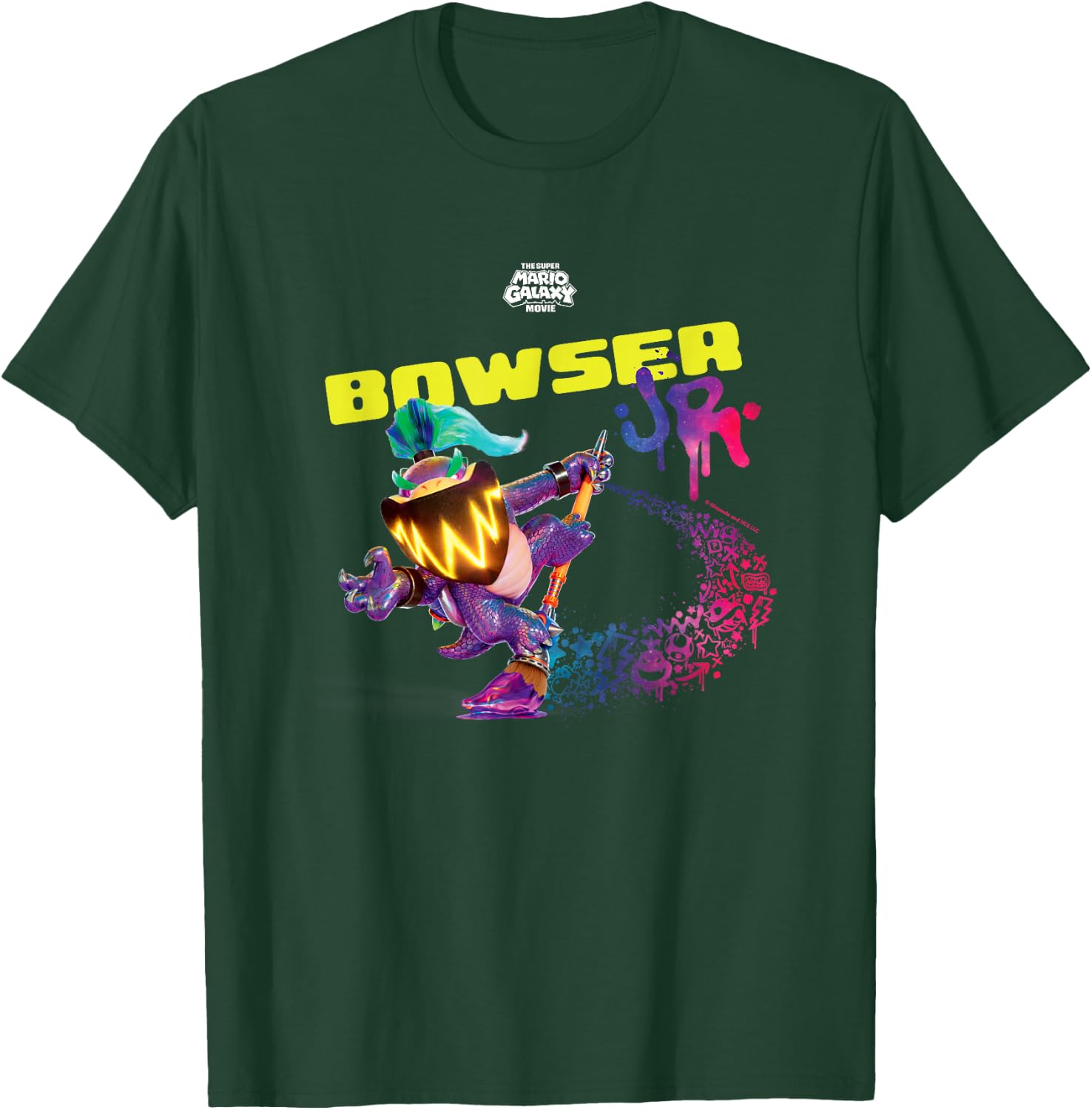 The Super Mario Galaxy Movie Wonder Bowser Jr. T-Shirt - T-Shirt | Forest