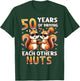 50 Years Of Driving Each Other Nuts Squirrel Couple Matching T-Shirt - T-Shirt | Forest