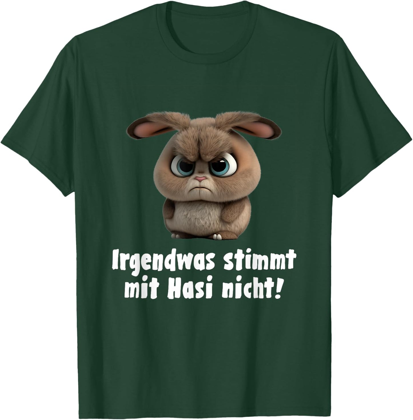Hasi Spruch Lustig Geschenk I Hase I Kaninchen I Böses Hasi T-Shirt - T-Shirt | Forest