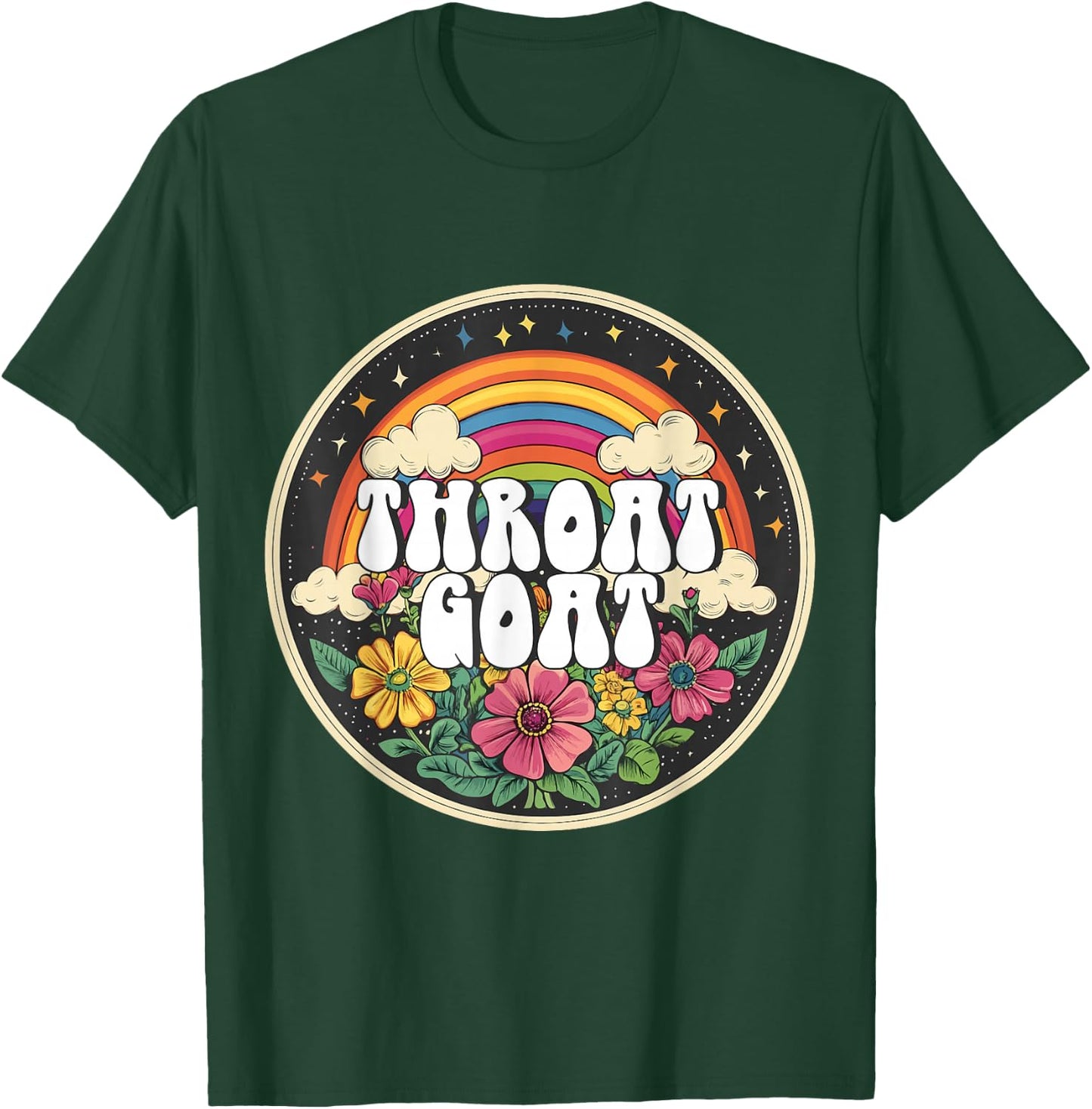 Inappropriate Throat Goat Embarrassing Adult Humor T-Shirt - T-Shirt | Forest
