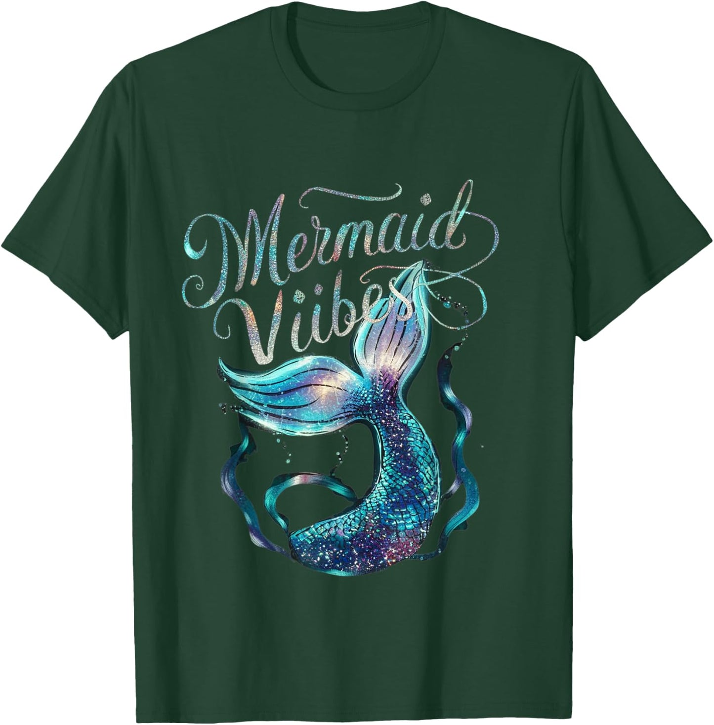 Mermaid Vibes Toddler ,mermaid Vibes,toddler Mermaid Vibes T-Shirt - T-Shirt | Forest