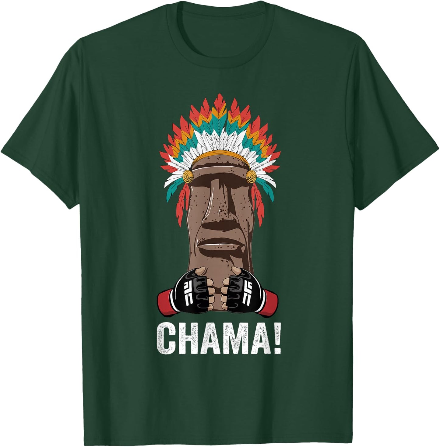 Chama Fighter MMA Fan JJB Boxing Muay Thai Kickboxing , Black, S T-Shirt - T-Shirt | Forest