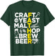 Brew Dad Beer Brewer Brewing Father's Day Daddy Papa T-Shirt - T-Shirt | Forest