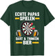 Papas spielen Dart & Trinken Bier Dart & Bier Papa T-Shirt - T-Shirt | Forest