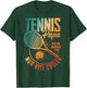 Tennis Papa Nur Cooler Vater Tennisspieler Vatertag T-Shirt - T-Shirt | Forest