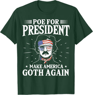 Edgar Allan Poe - American Writer - Author Edgar Allen Poe T-Shirt - T-Shirt | Forest