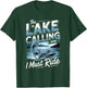 The Lake is Calling and I Must Ride Jetski Life T-Shirt - T-Shirt | Forest
