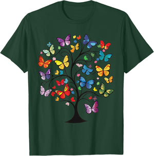 Butterfly tree T-Shirt - T-Shirt | Forest