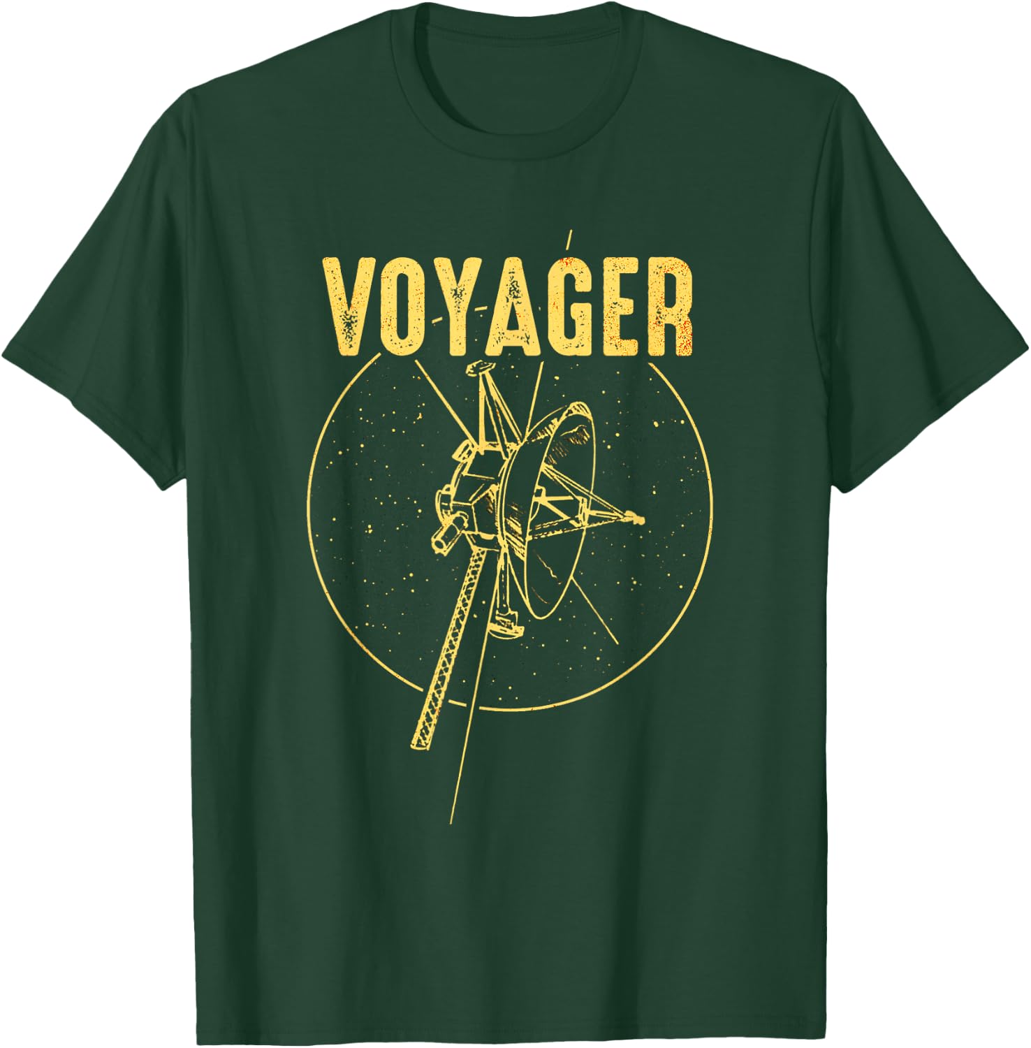 Voyager 1 & 2 Raumsonde Sonnensystem Astronomie Raumfahrt T-Shirt - T-Shirt | Forest