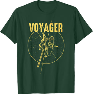Voyager 1 & 2 Raumsonde Sonnensystem Astronomie Raumfahrt T-Shirt - T-Shirt | Forest