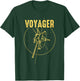Voyager 1 & 2 Raumsonde Sonnensystem Astronomie Raumfahrt T-Shirt - T-Shirt | Forest