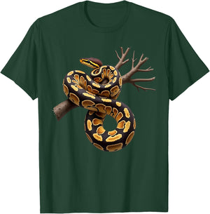 Funny King Python Lover Snakes Reptiles Python , black, S T-Shirt - T-Shirt | Forest