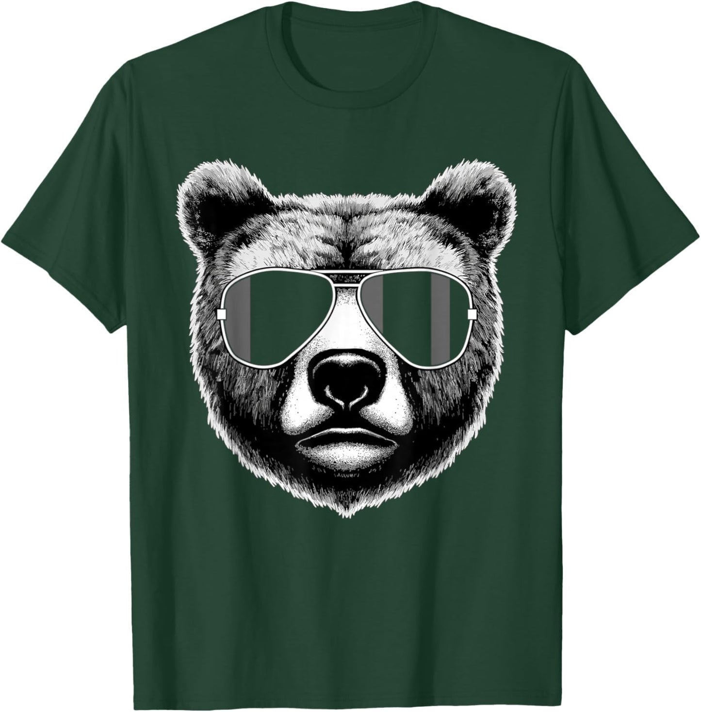 Funny Bear cool Grizzly Bear T-Shirt - T-Shirt | Forest
