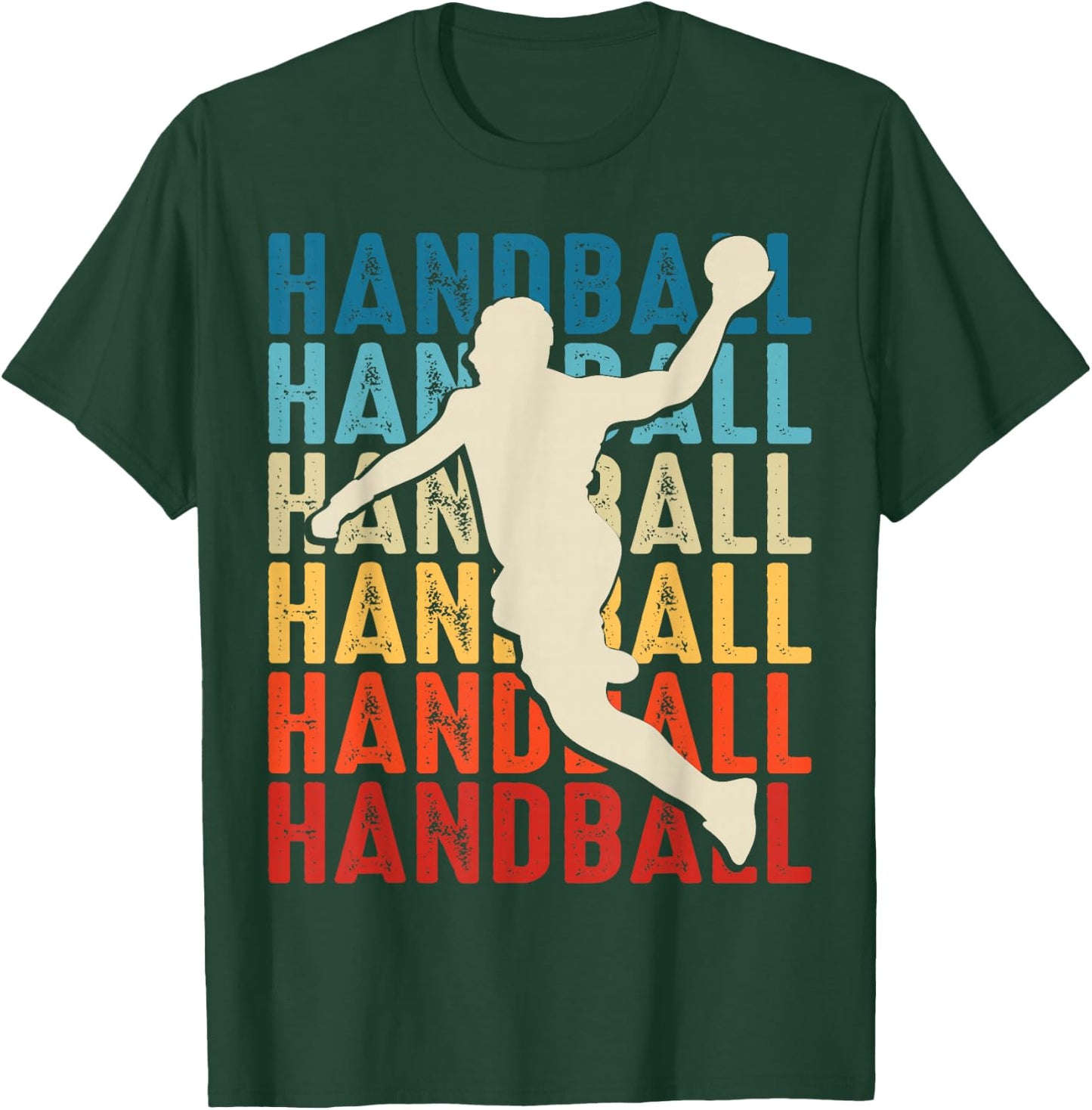 Handball Player Handball France Child Boy Funny T-Shirt - T-Shirt | Forest