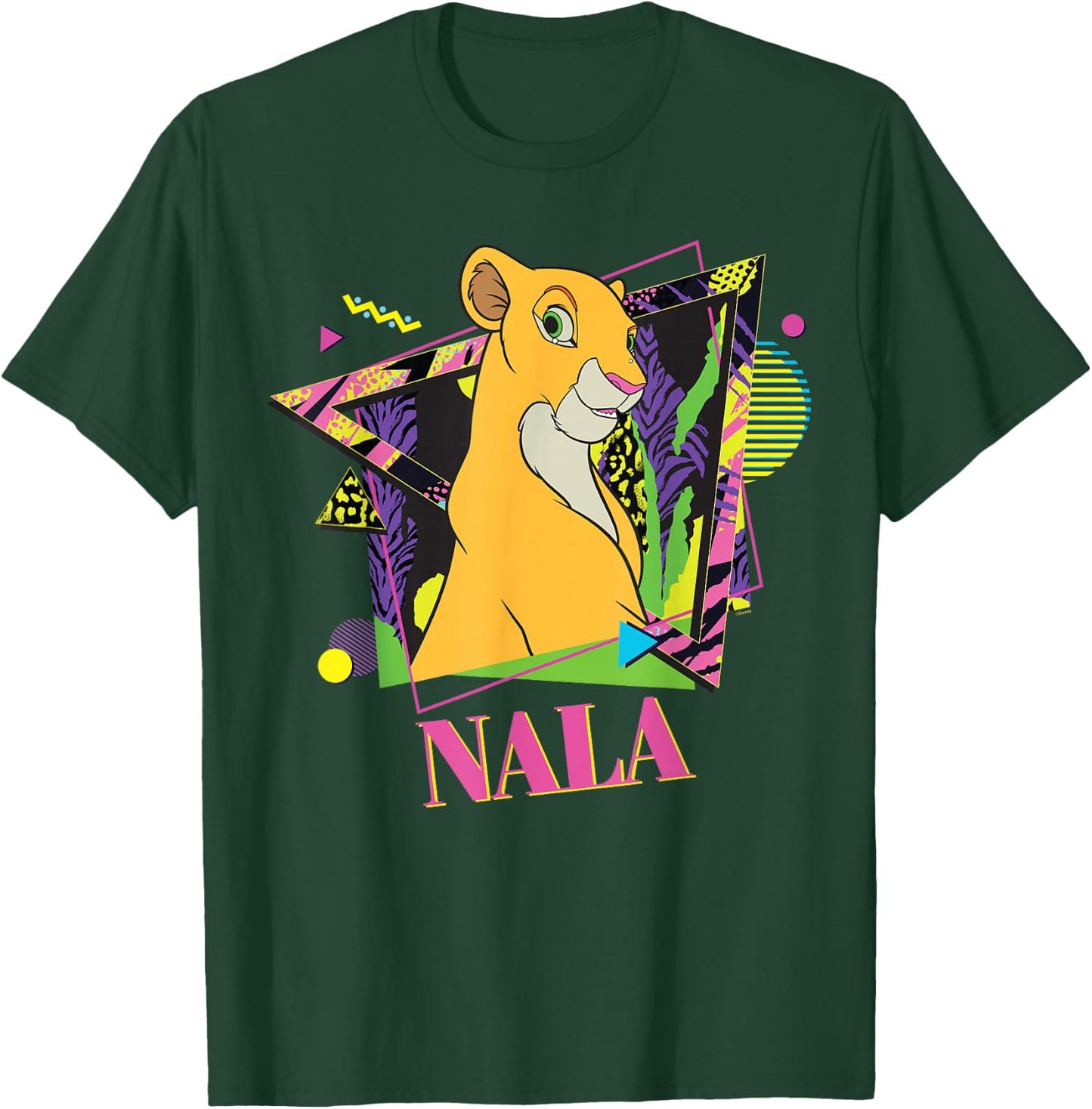 Disney The Lion King Retro '90s Couples Matching Nala , Black, S T-Shirt - T-Shirt | Forest