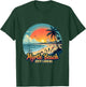 Myrtle Beach South Carolina Retro Sunset Beach T-Shirt - T-Shirt | Forest