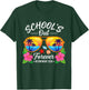 School's Out Forever Retirement 2026 Funny Retired Teacher T-Shirt - T-Shirt | Forest