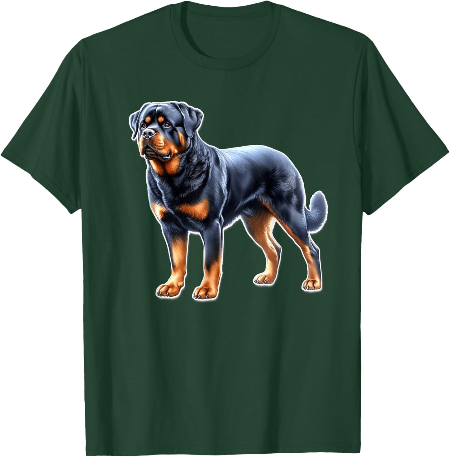 Rottweiler Dog T-Shirt - T-Shirt | Forest