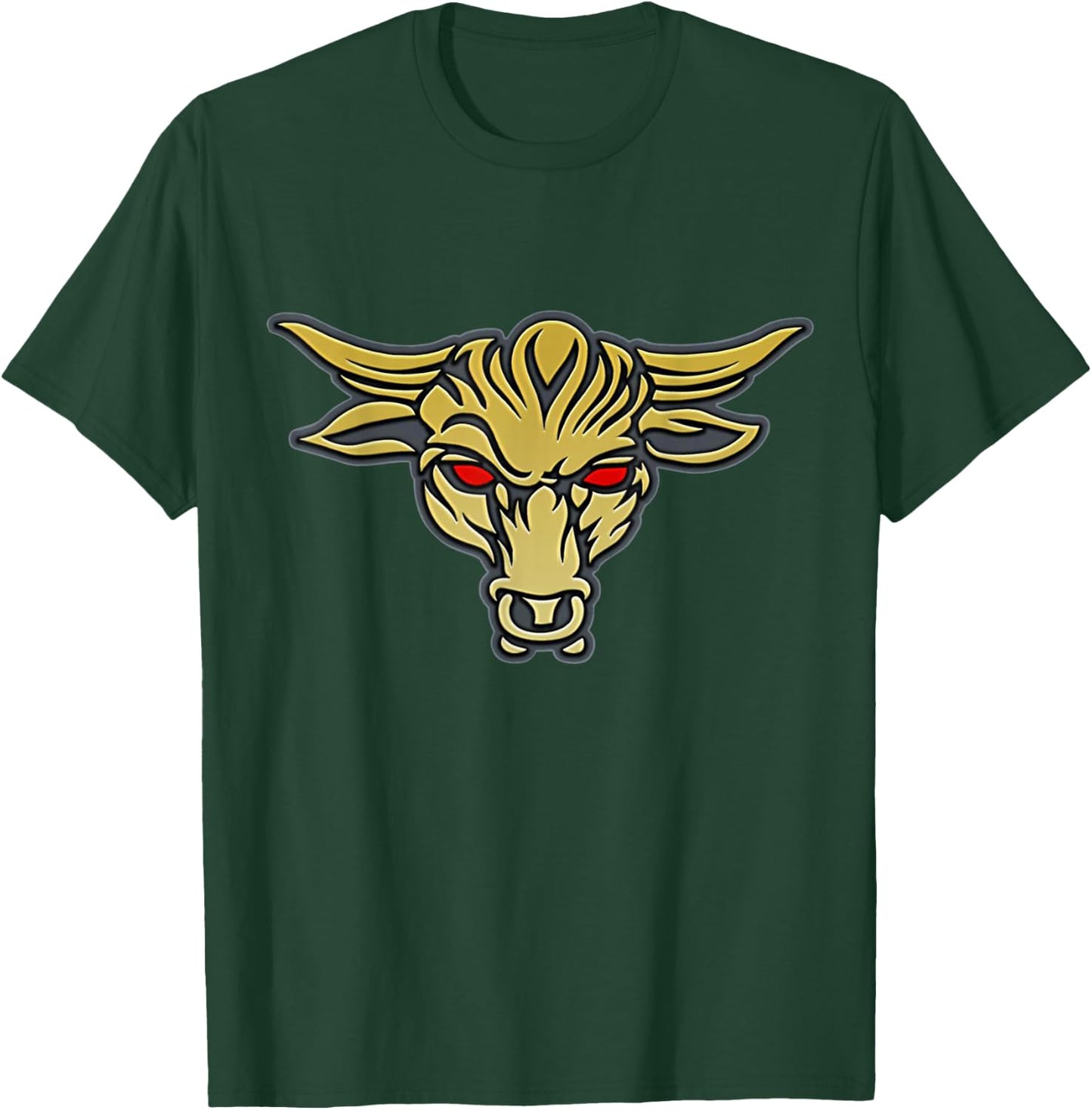 The Rock Brahma Bull Tattoo Design T-Shirt - T-Shirt | Forest