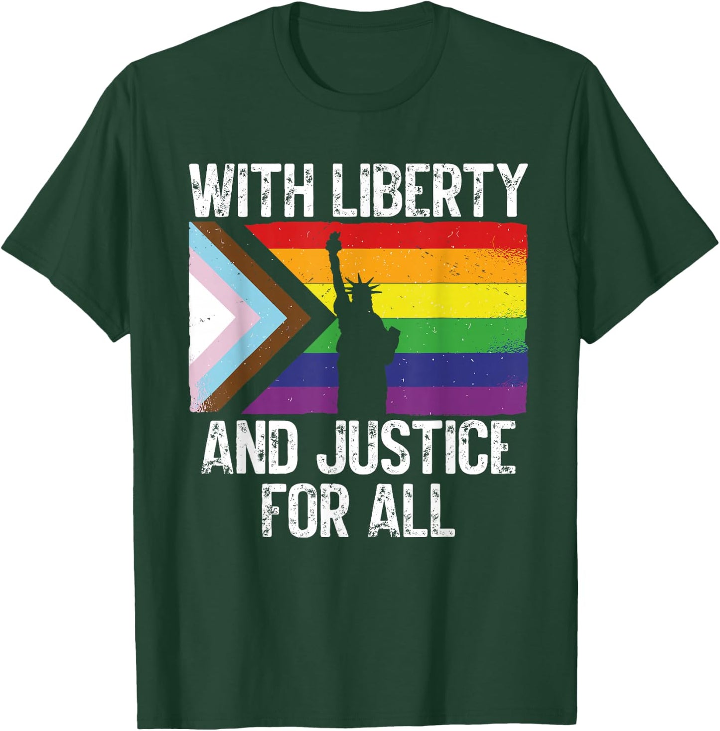 LGBTQ Trans Gay T-Shirt - T-Shirt | Forest