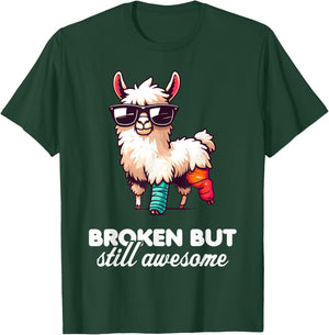 Funny Broken But Still Awesome Broken Arm Gifts For Kids T-Shirt - T-Shirt | Forest