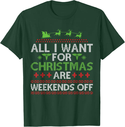 Christmas Santa Nurse Ugly Christmas Sweater