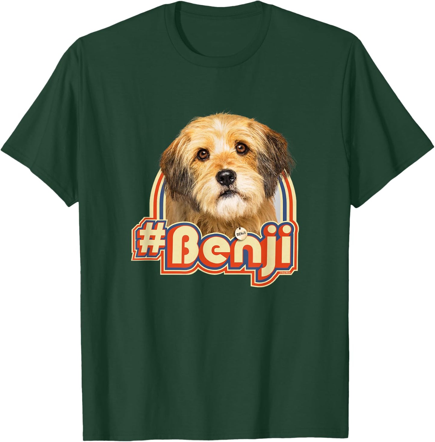 Benji The Dog Hashtag T-Shirt - T-Shirt | Forest