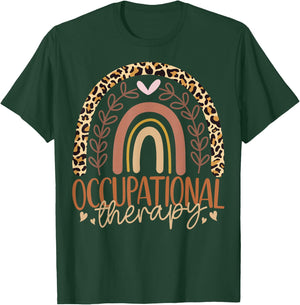 Occupational Therapy - Rainbow OT Occupational Therapist T-Shirt - T-Shirt | Forest