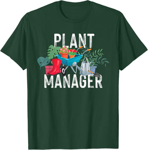 Gardening Plant Manager T-Shirt - T-Shirt | Forest