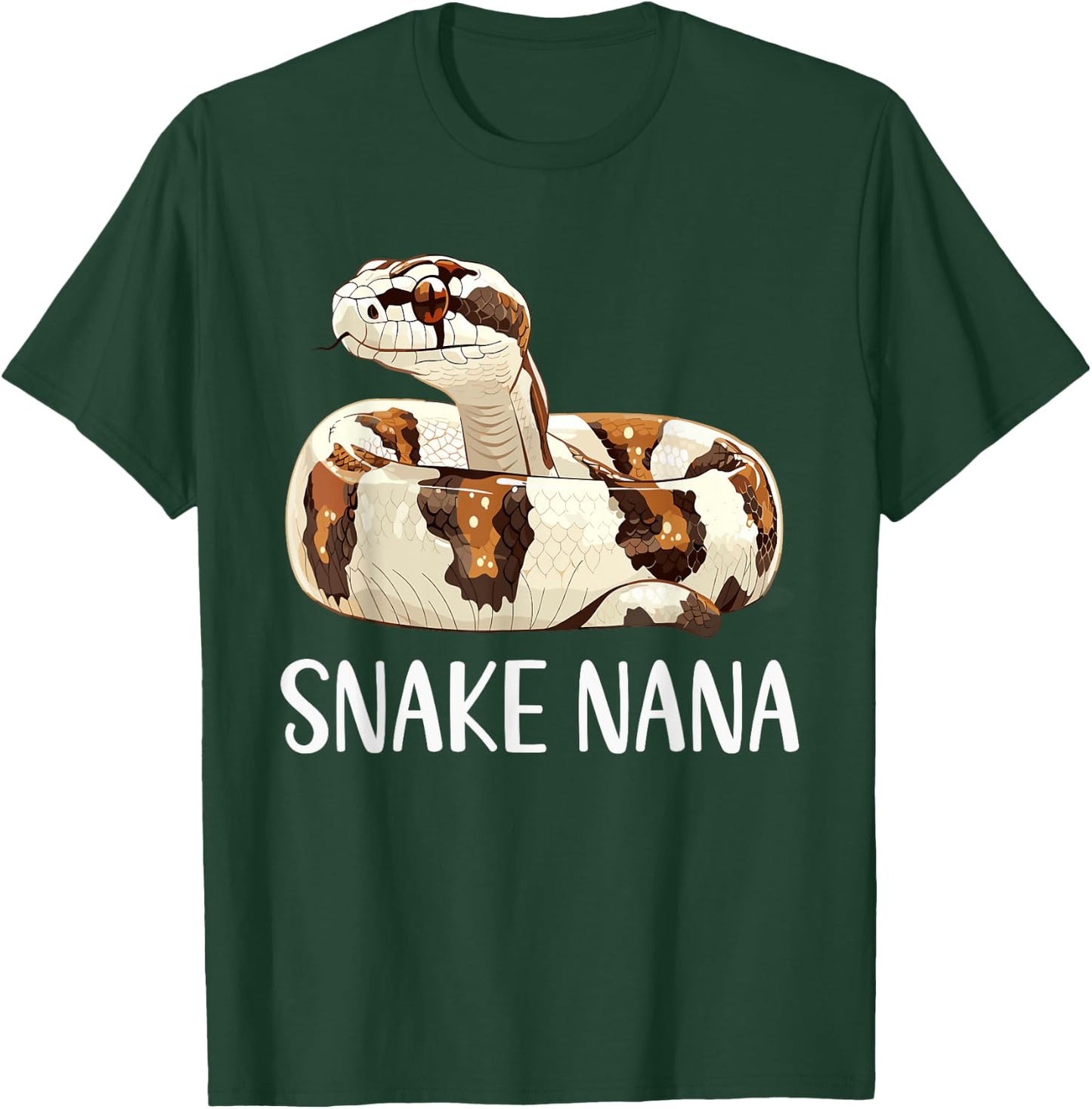 Snake Nana Funny Animals Lover Grandma Gift Mothers Day T-Shirt - T-Shirt | Forest