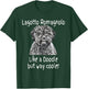 Lagotto Romagnolo Like a Doodle But Way Cooler Dog Gift T-Shirt - T-Shirt | Forest