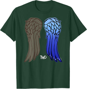 The Walking Dead Daryl Dixon New Wings , black T-Shirt - T-Shirt | Forest