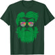 Weed Beard Sunglasses 420 Cannabis Marijuana Stoner Gift T-Shirt - T-Shirt | Forest