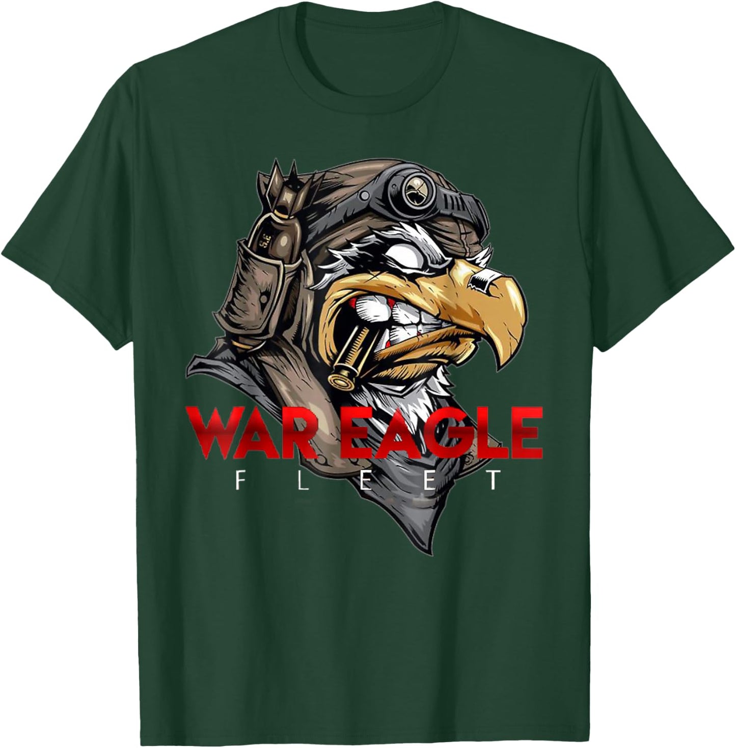War Eagle Fleet Battle Eagle T-Shirt - T-Shirt | Forest