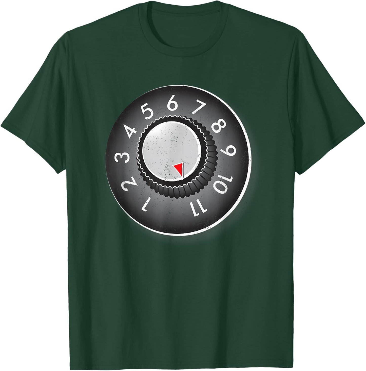 Guitar Amp Volume Knob Goes To Eleven Music Vintage T-Shirt - T-Shirt | Forest