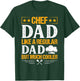 Chef Dad Like A Regular Dad But Much Cooler T-Shirt - T-Shirt | Forest