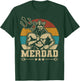 Merdaddy Mermaid Dad Costume Merman Fathers Day Party Outfit T-Shirt - T-Shirt | Forest