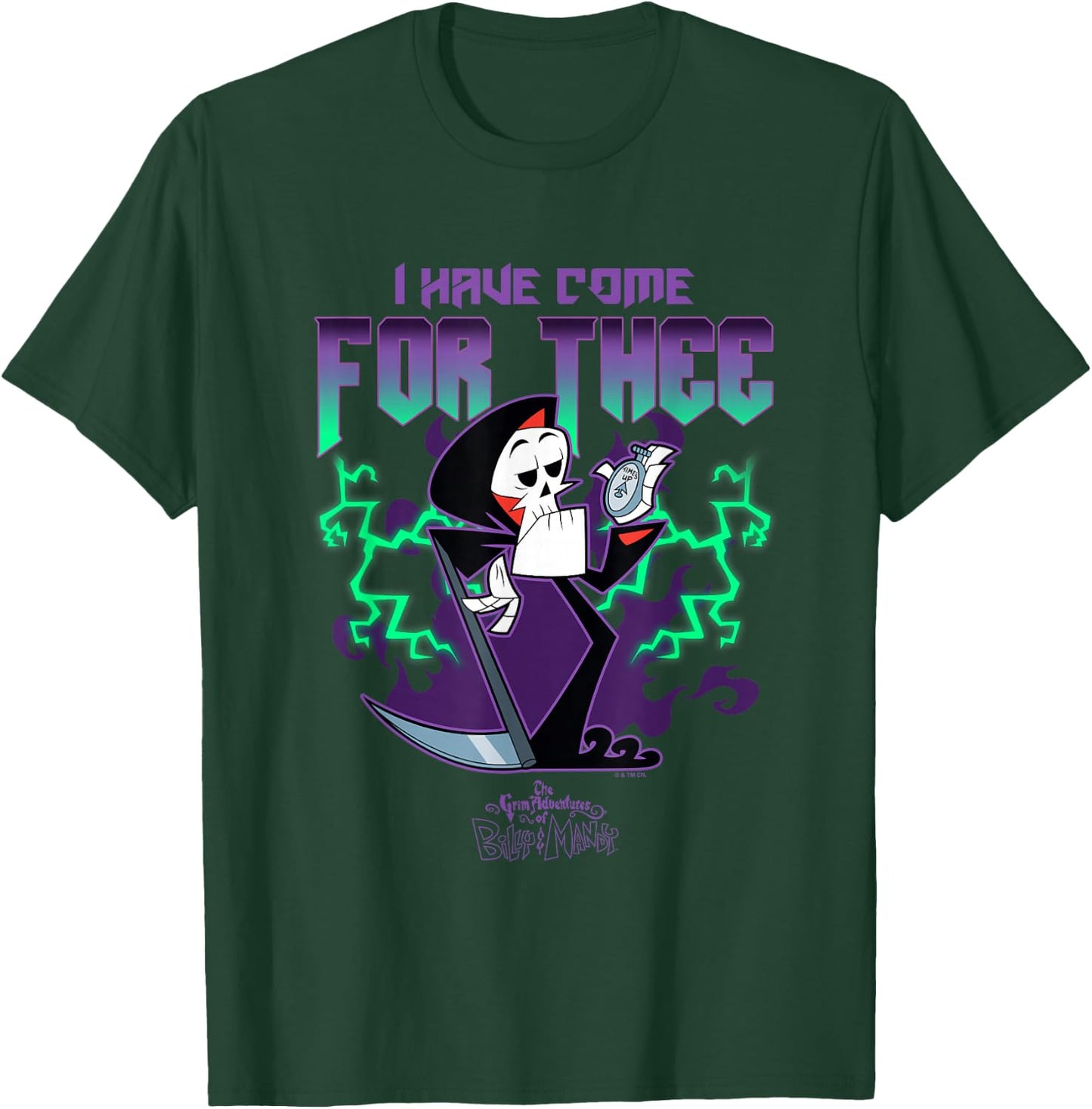 The Grim Adventures of Billy and Mandy I Have Come For Thee T-Shirt - T-Shirt | Forest