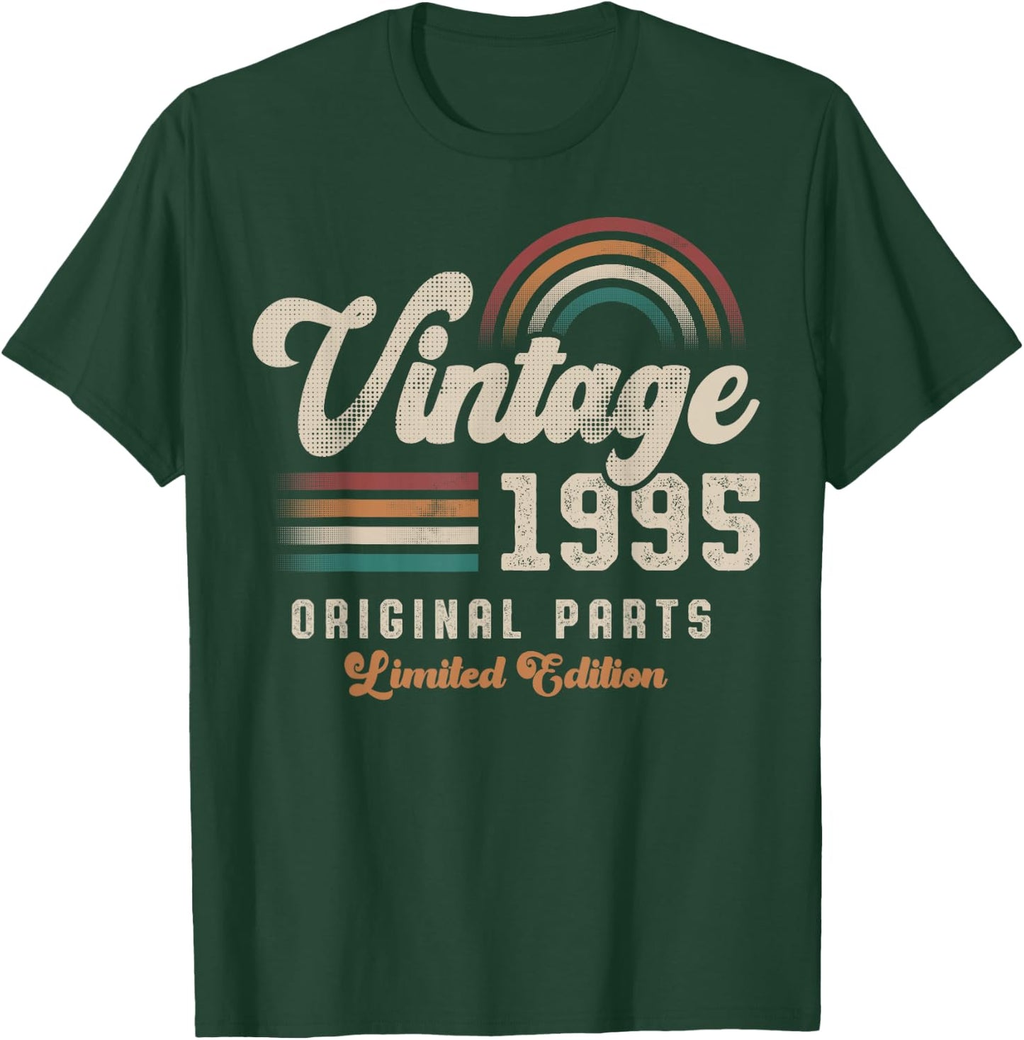 Vintage 1995 Birthday Birth Year 30 Retro T-Shirt - T-Shirt | Forest