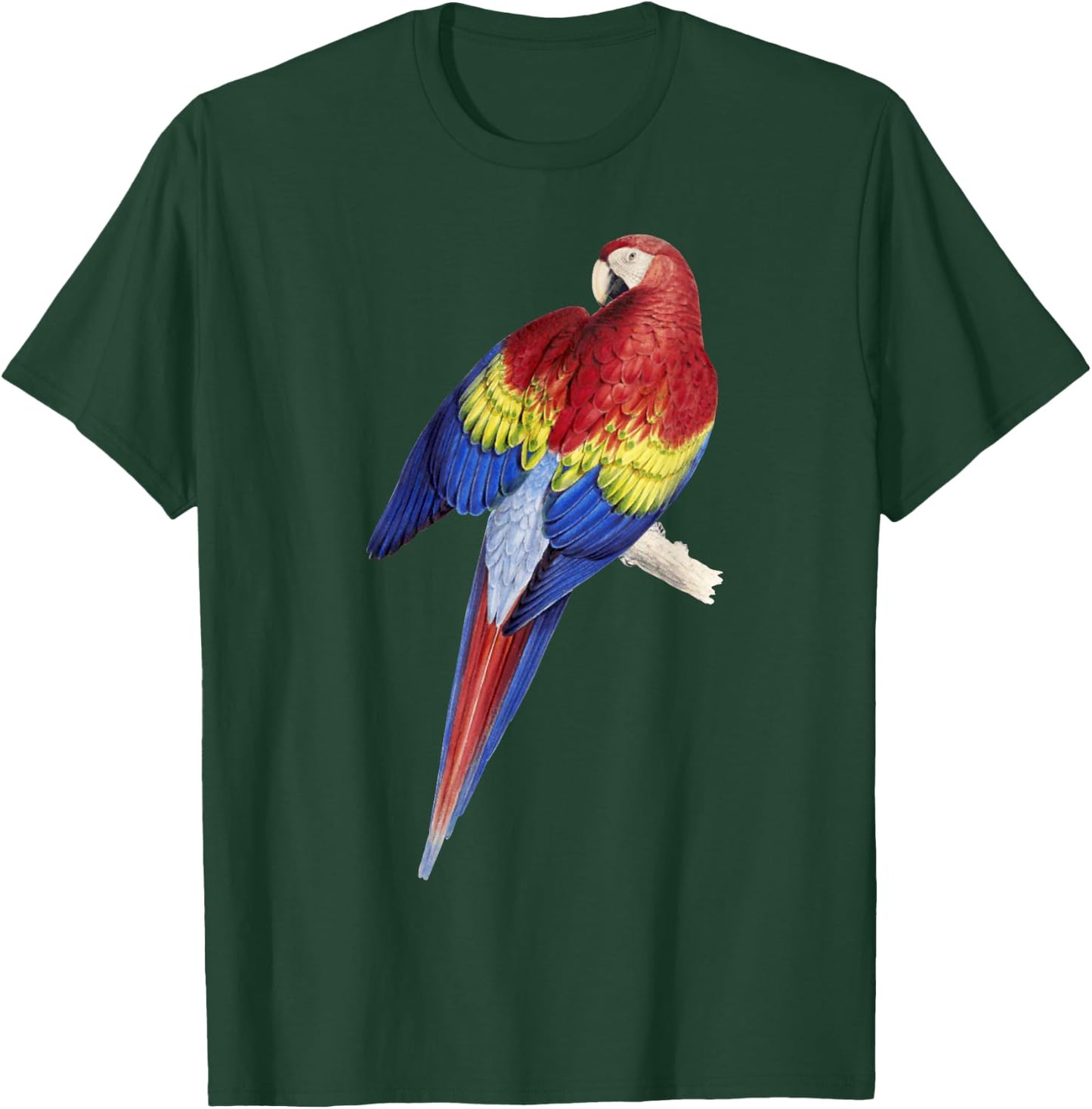 Parrot Scarlet Macaw Pet Owner Gift Scarlet Macaw T-Shirt - T-Shirt | Forest