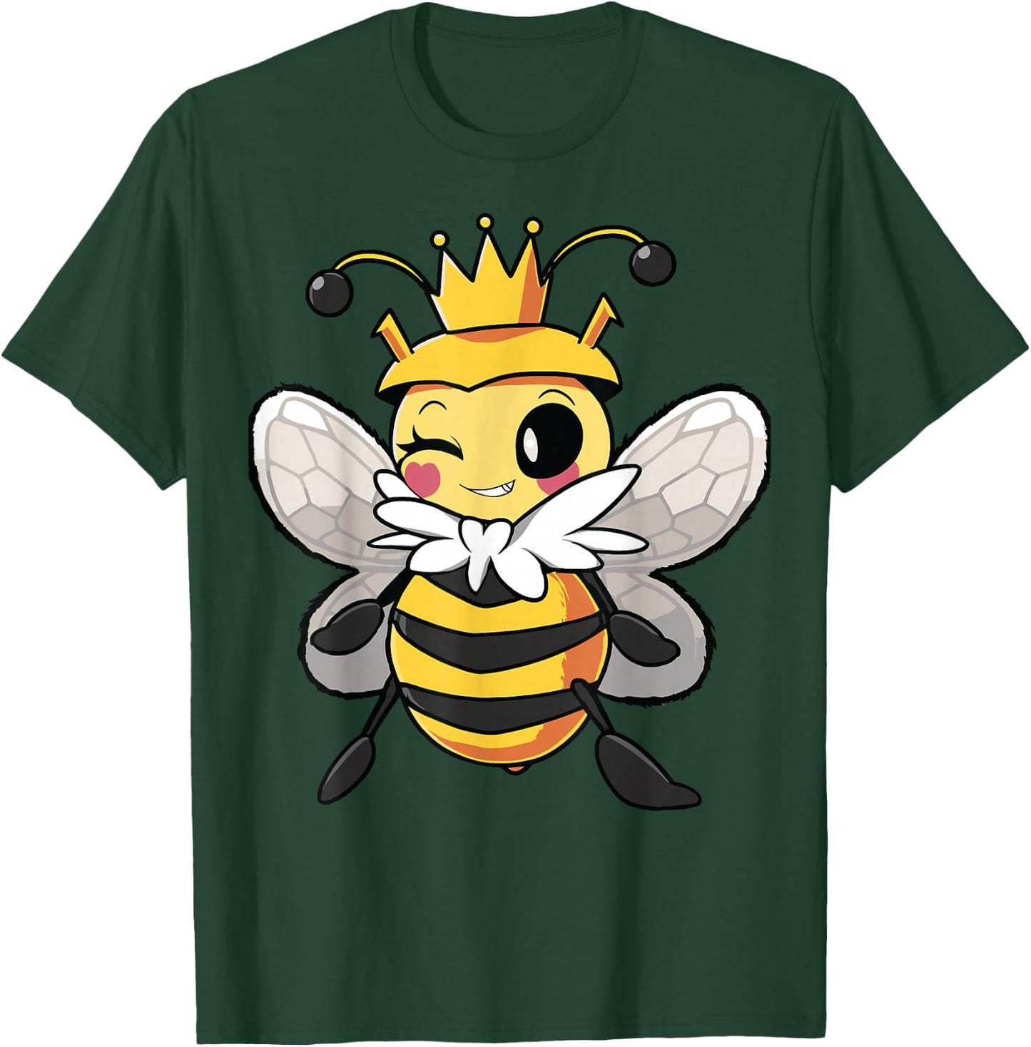 Cute Queen Bee T-Shirt - T-Shirt | Forest