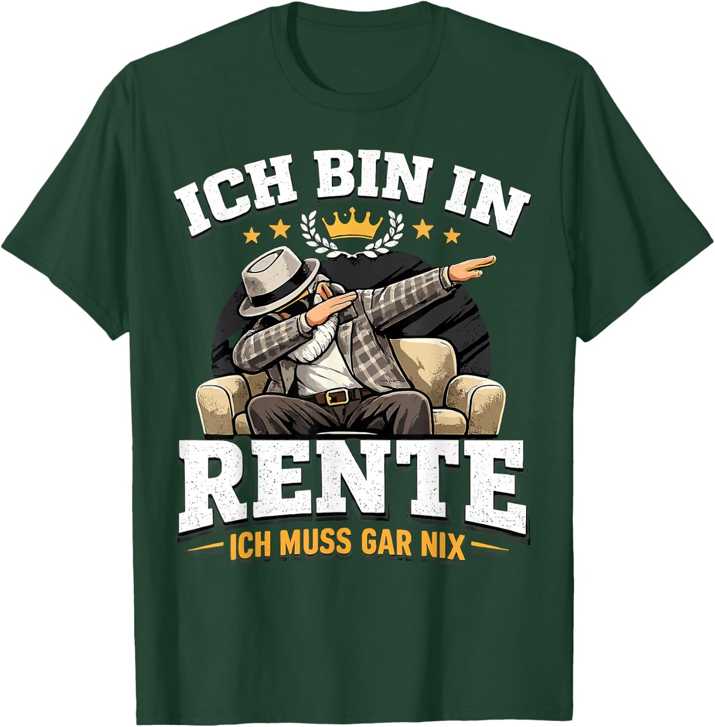 Rente 2026 Ruhestand Pension Pensionär Lustiges Rentner T-Shirt - T-Shirt | Forest