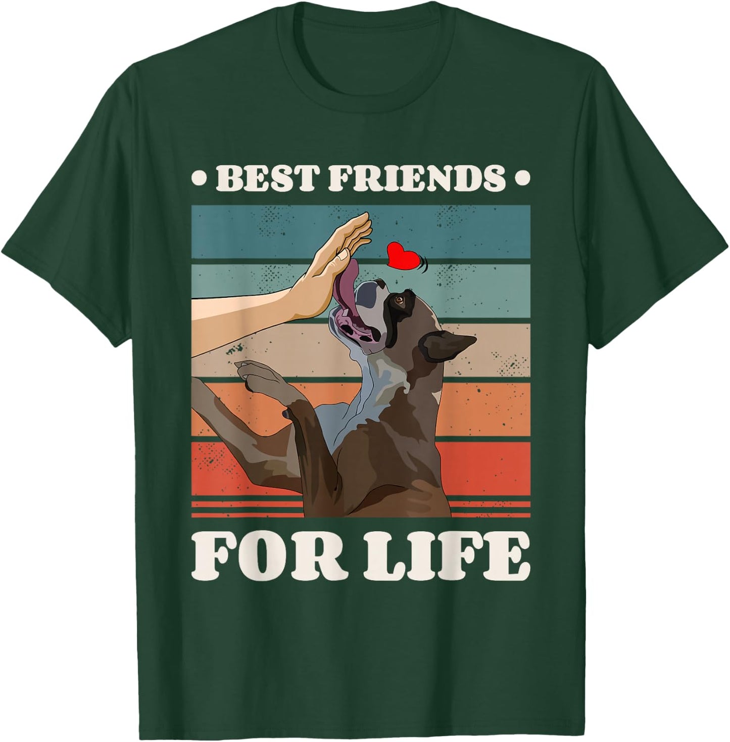 Boxer Dog Boxers T-Shirt - T-Shirt | Forest
