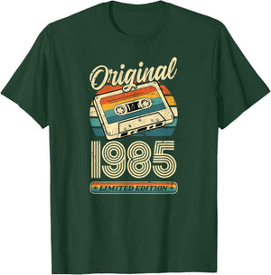 41.Geburtstag Retro Vintage 1985 Mann Frau Geschenk T-Shirt - T-Shirt | Forest