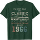 Born in 1966, 60th Birthday Classic Car T-Shirt - T-Shirt | Forest