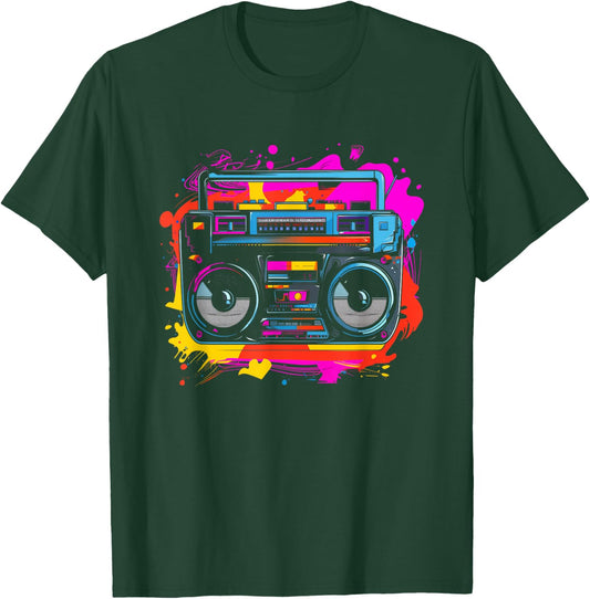 Hip Hop Music 90s Style Hiphop Graffiti T-Shirt - T-Shirt | Forest