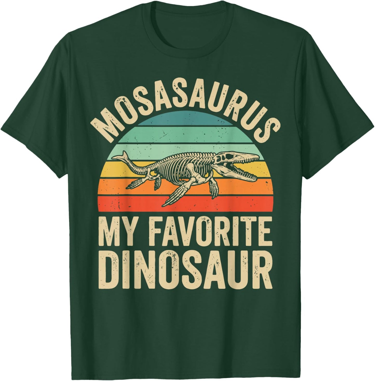 Mosasaurus My Favorite Dinosaur T-Shirt - T-Shirt | Forest
