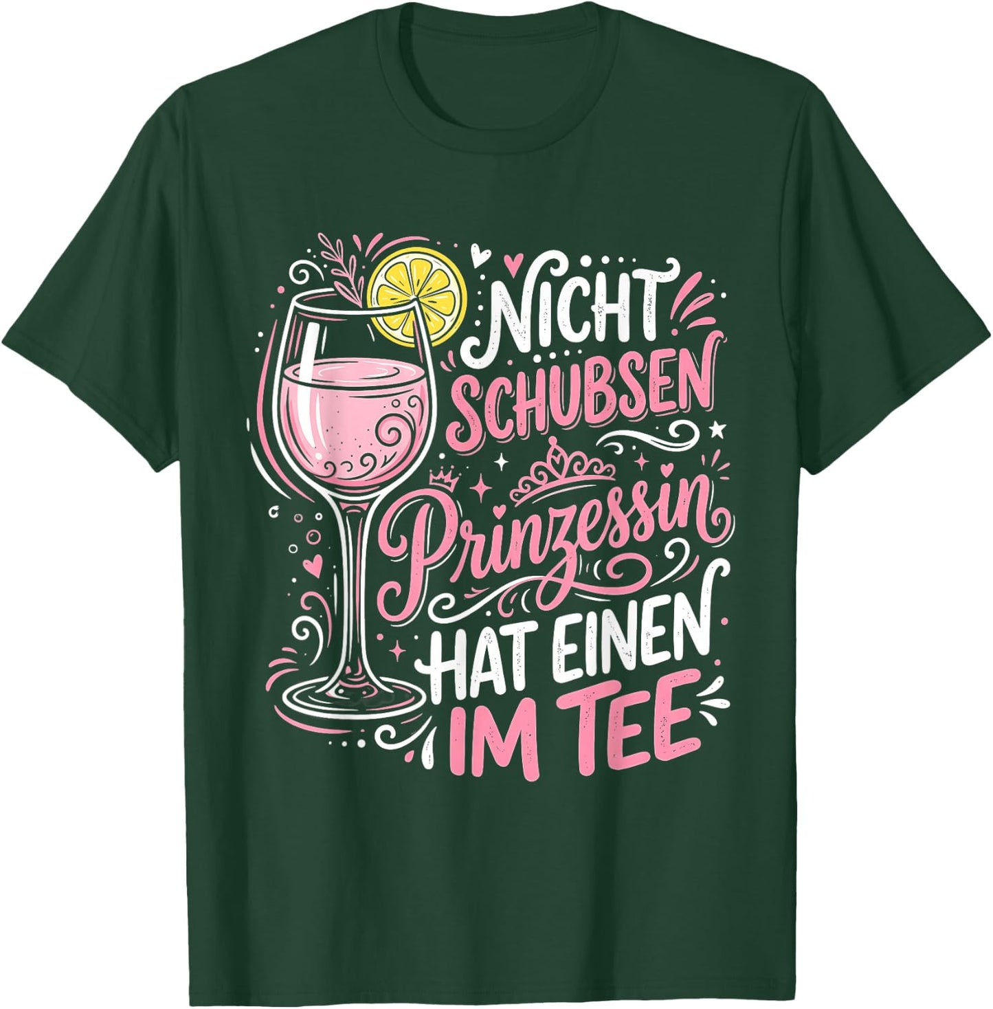Nicht Schubsen Prinzessin Hat Einen Im T-Shirt - T-Shirt | Forest
